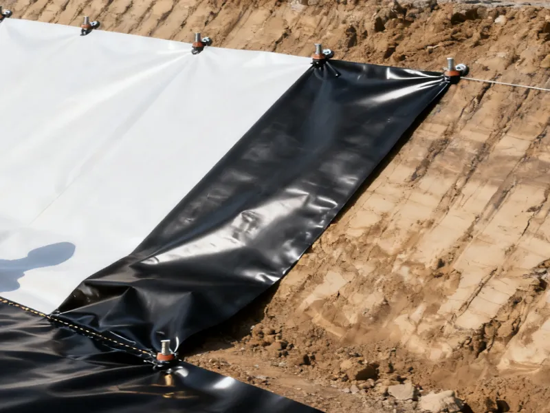 Abrasion-resistant, reinforced, reliable, high-strength mining geomembrane liner