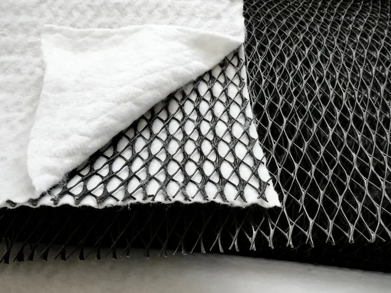 Pressure-resistant, waterproof, reliable, load-resistant underground garage drainage net