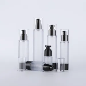 Frosted Flat Shoulder Plastic Essential Oil Dropper Pump Sprayer Bottle 100ml