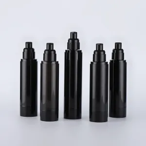 15ml 30ml 50ml 80ml 100ml 120ml Clear Plastic Airless Pump Bottle Lotion