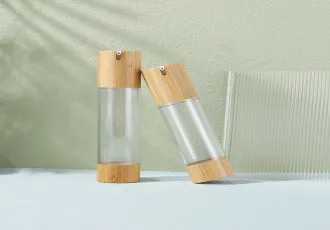 Customize 100ml Airless AS Cosmetic Bottle with Pump Spray Cap