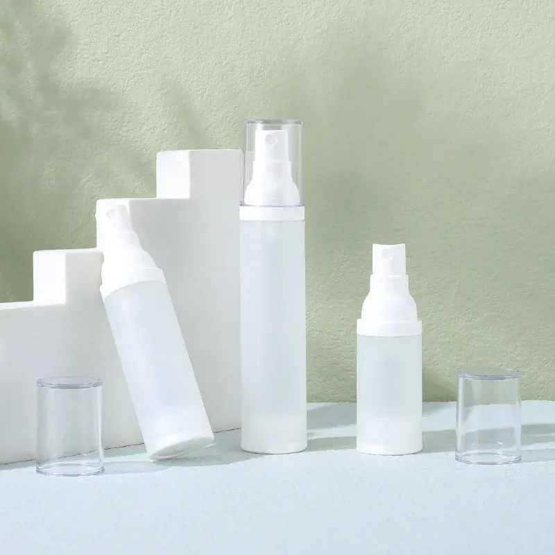 Frosted Matte Portable Airless Pump Lotion Bottle