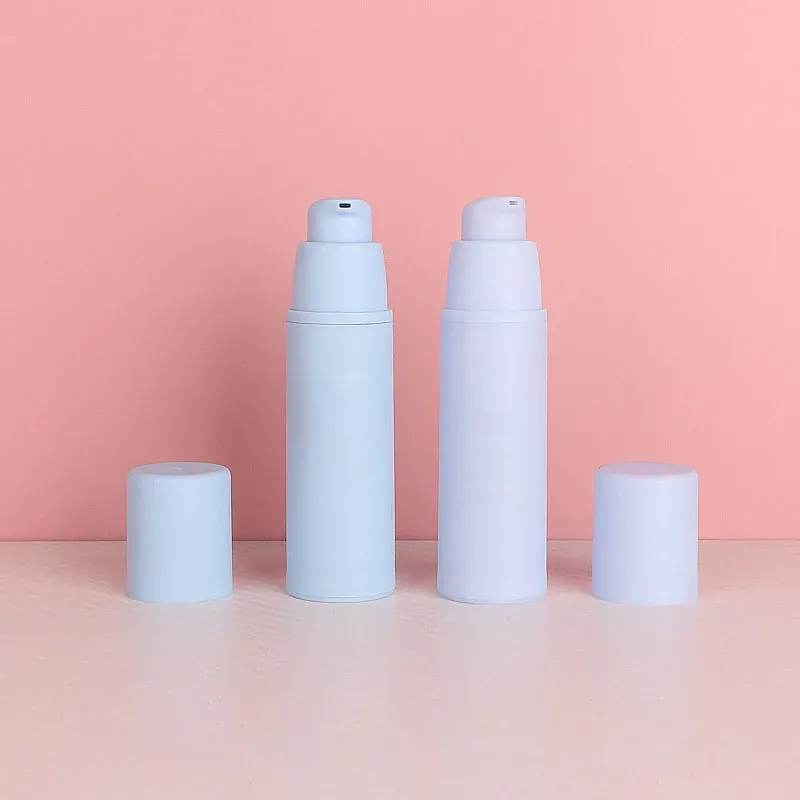 Matte Colorful Plastic Airless Serum Lotion Pump Bottle 
