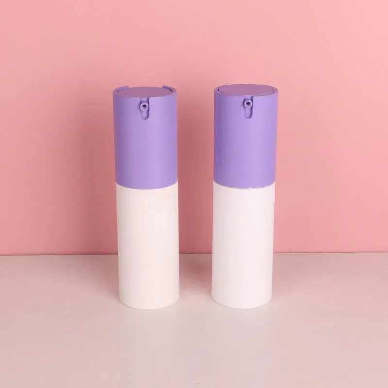 Purple U Shape Pump Sprayer Travel Lotion Bottle