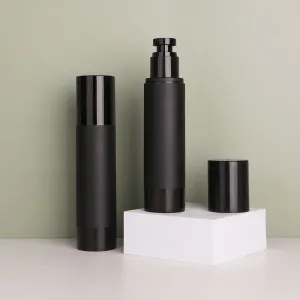 As Black Frosted Vacuum Bottle Pump Sprayer 80ml 