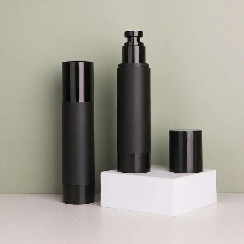As Black Frosted Vacuum Bottle Pump Sprayer 80ml 