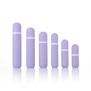 Purple Round Cap Airless Pump Capsule Airless Bottle