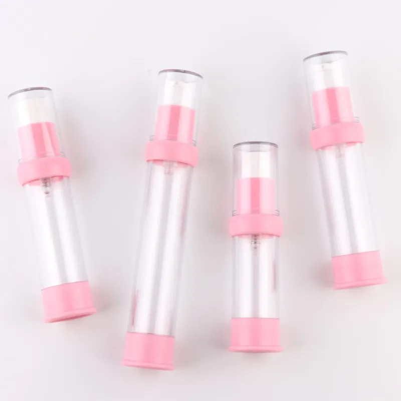 15ml 20ml 30ml Pink Shoulder Airless Lotion Bottle