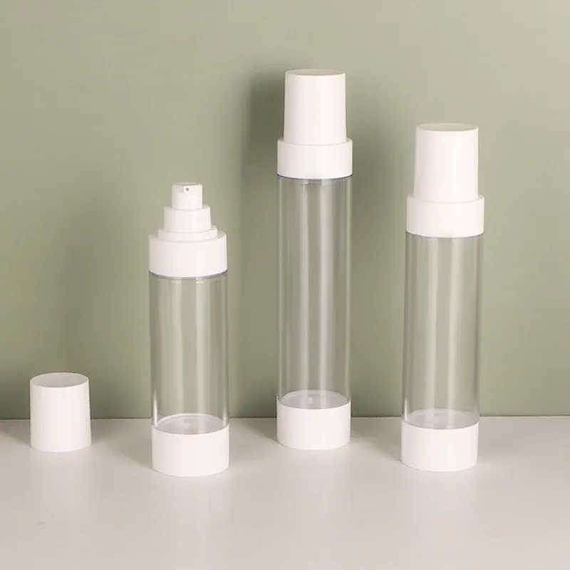 White AS Vacuum Makeup Moisture Lotion Cream Spray Bottle