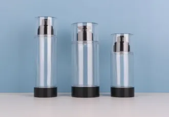 Luxury Cosmetic Black AS Airless Pump Sprayer Bottle 