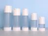 30ml 50ml U Shape Matt White Frosted Airless Pump Bottle