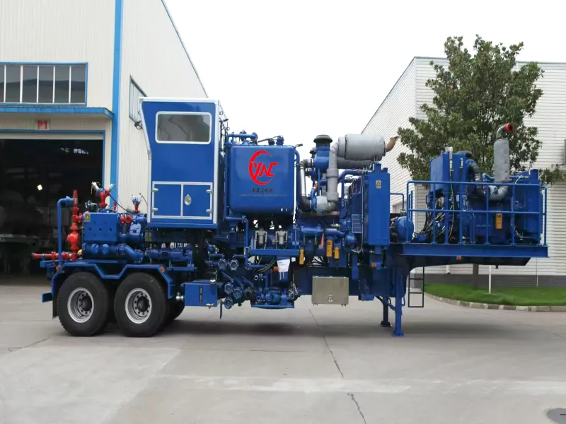 Dual‑Engine Dual‑Pump Acidizing & Fracturing