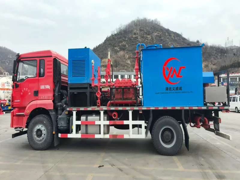 Well‑Flushing Truck / Well‑Flushing & Wax‑Removal Truck