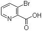 3-Bromopyridine-2-carboxylic acid.png