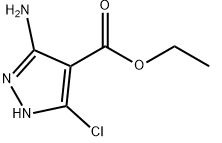 Ethyl 5-aMino-3-chloro-1h-pyrazole-4-  carboxylate.png