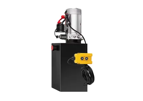 12V DC Hydraulic Power Pack/Unit Double Acting for Dump Trailer Car Lifting