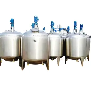 Sanitary Stainless Steel Fruit Pulp Jam Mixing Tank
