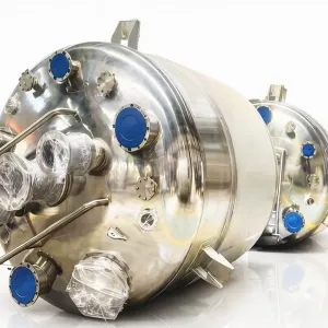 Stainless Steel Pressure Chemical Reaction Vessel 