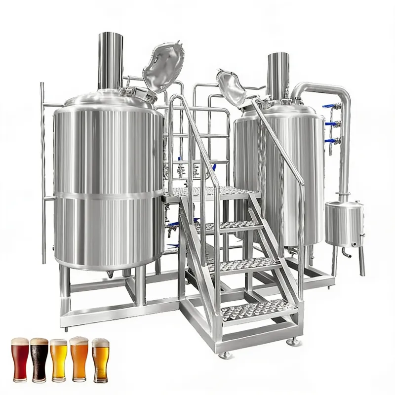 Commercial Stainless Steel Beer Brewing Tanks