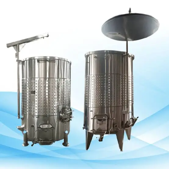 Variable Floating Lid Wine Making Equipment Tank