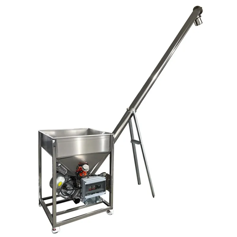 Industrial Screw Conveyor / Auger Elevator Feeder