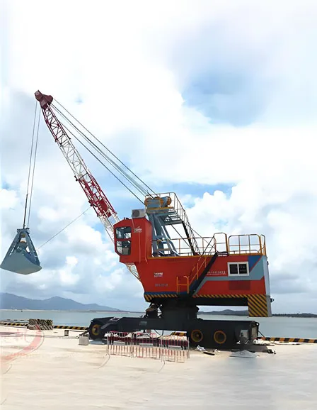 16-ton electric tire crane
