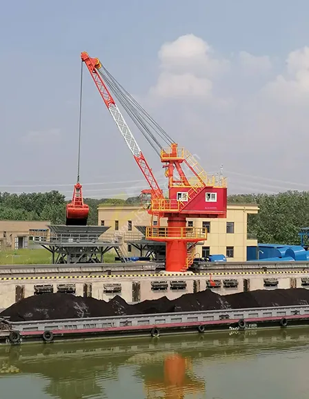 Dockside fixed crane