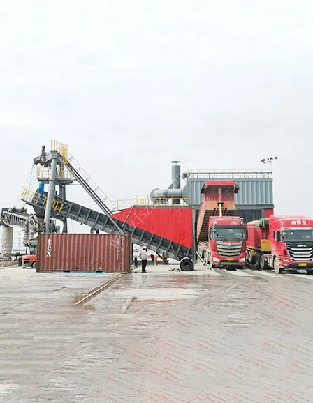 Stationary ship loader