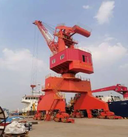 Single Boom Portal Slewing Crane