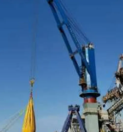 Fully Electric Deck Crane