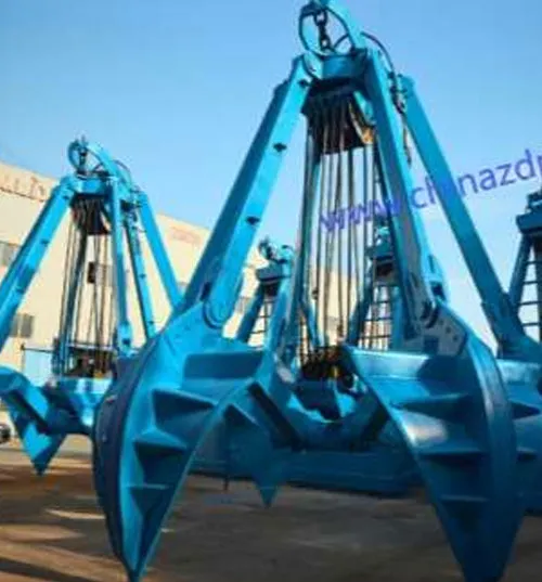 4-Rope Multi-Lobe Iron Ore Grab