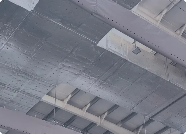 HVAC system insulation