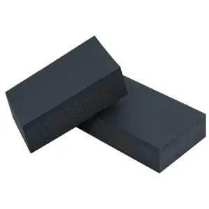 Elastic cushioning rubber-plastic sponge board