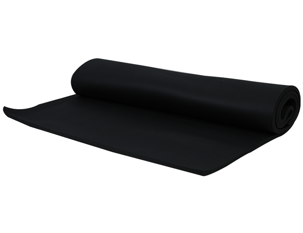 Lightweight sound insulation rubber-plastic board