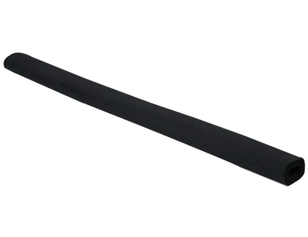 Thermal insulation rubber and plastic pipe shell