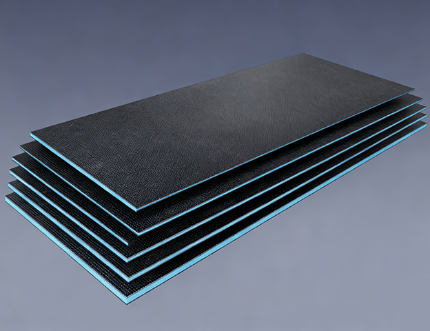 Durable waterproof and anti-deformation backing board