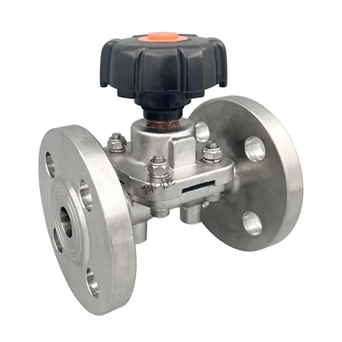 Sanitary Flange Diaphragm Valve