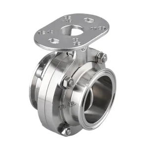 Van bướm hai mảnh tháo nhanh khung bệ cao vệ sinh