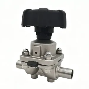Manual welding diaphragm valve