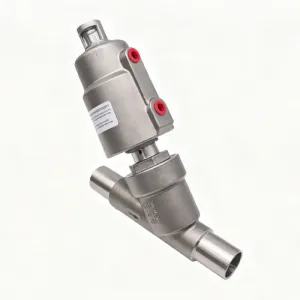 S-type angle seat valve with threaded connection