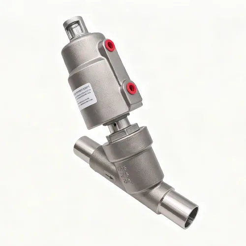 S-type angle seat valve with threaded connection