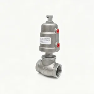 Stainless steel threaded drum valve head