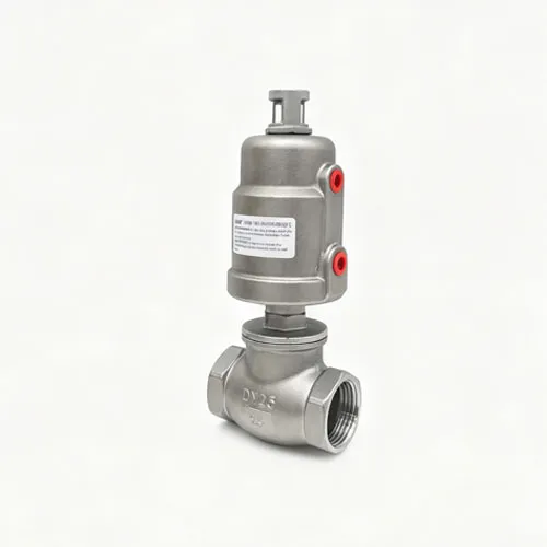 Stainless steel threaded drum valve head