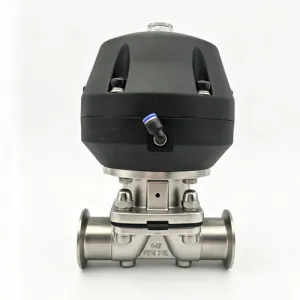 Quick-install diaphragm valve - Mushroom type
