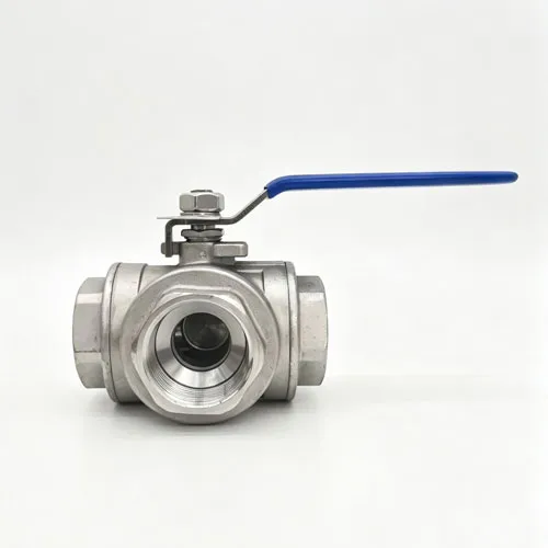 High pressure manual industrial ball valve