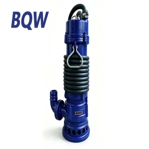 BOMBA EL&Eacute;CTRICA SUMERGIBLE PARA AGUAS RESIDUALES BQW DE 2,2 kW