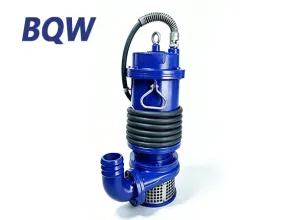 Pompe &eacute;lectrique submersible pour eaux us&eacute;es BQW 5,5 kW