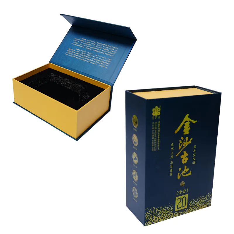 Jinsha Ancient Pool Baijiu Packaging Box