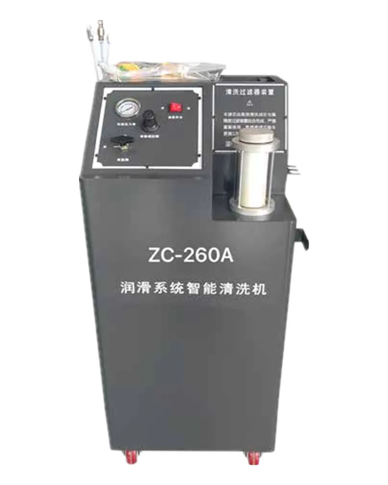 ZC-260A Sistema de lubricación equipo de limpieza y cambio de aceite