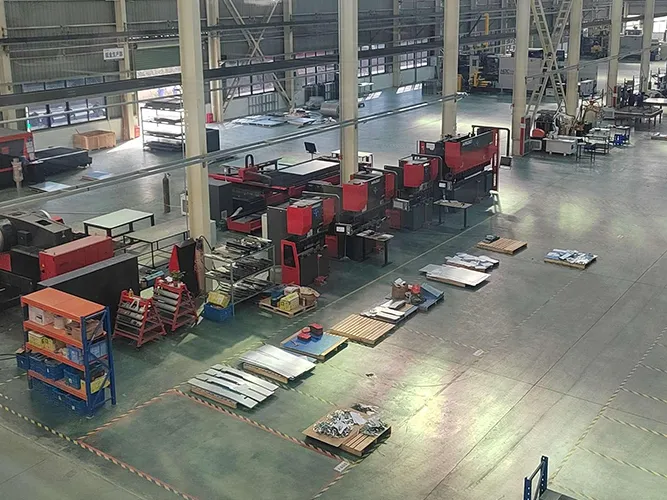 Sheet metal processing equipment